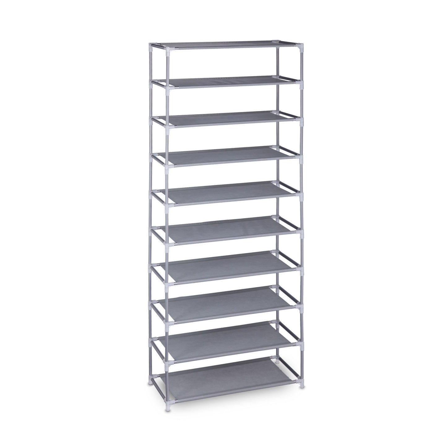 Plug-in system for shoe racks 10 levels