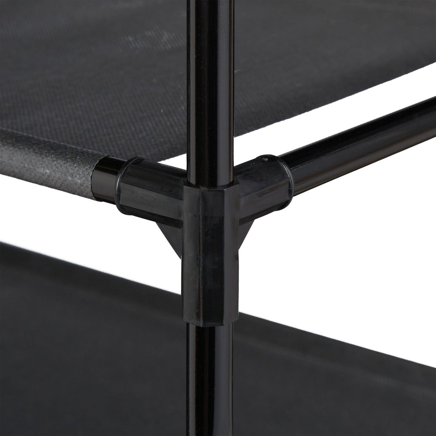 Plug-in system for shoe racks 4 levels