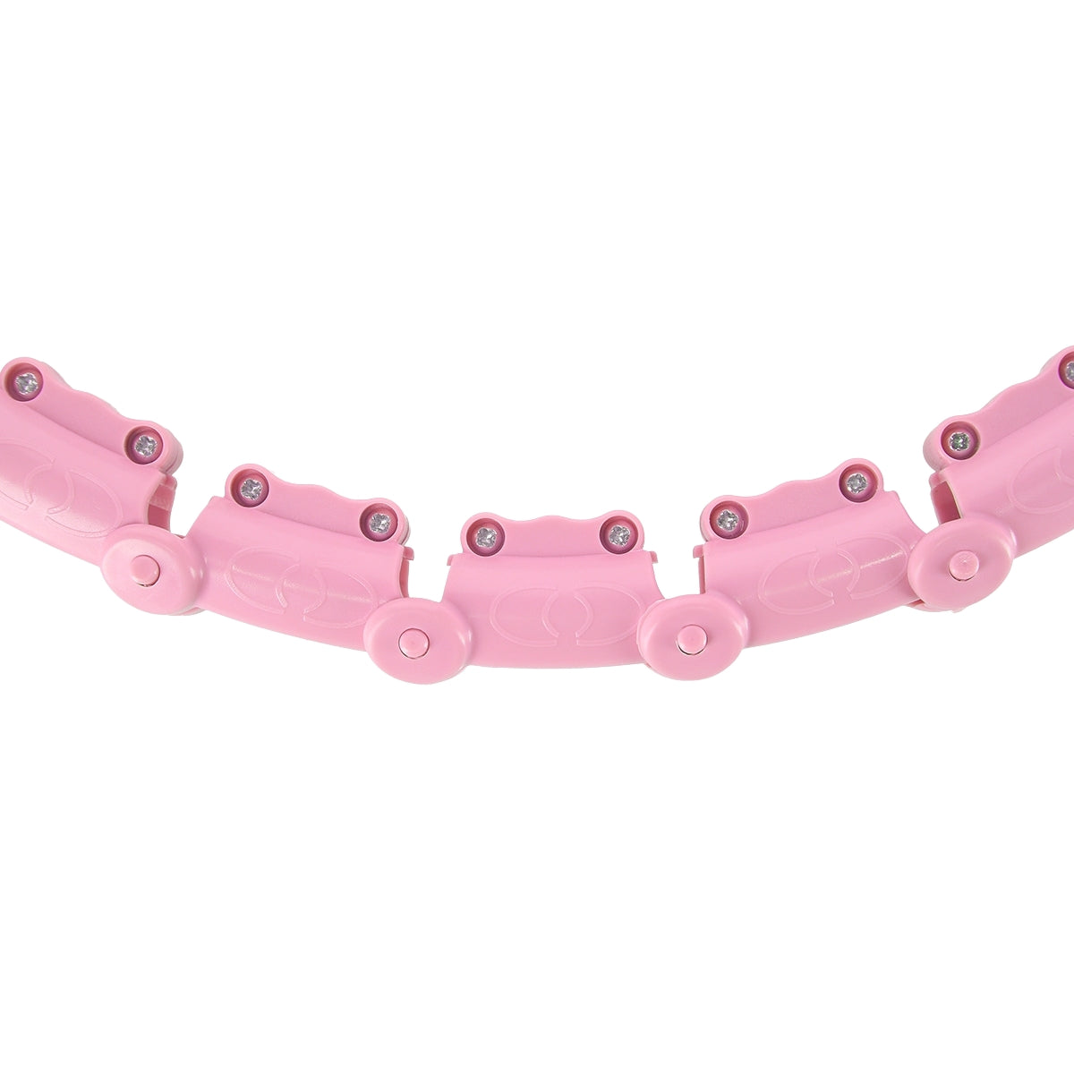 Plus Size Weighted Hula Hoop, Light Pink