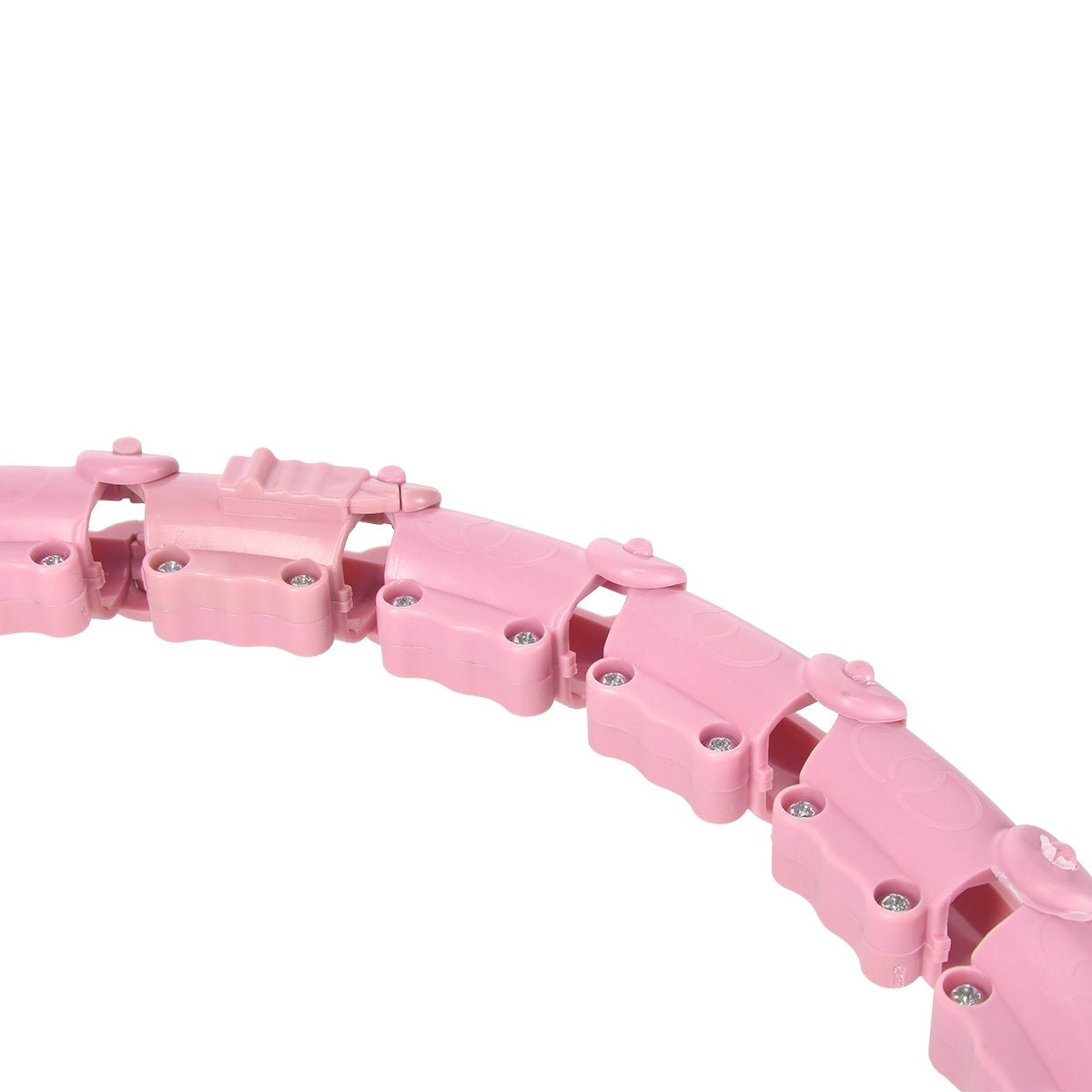 Plus Size Weighted Hula Hoop, Light Pink