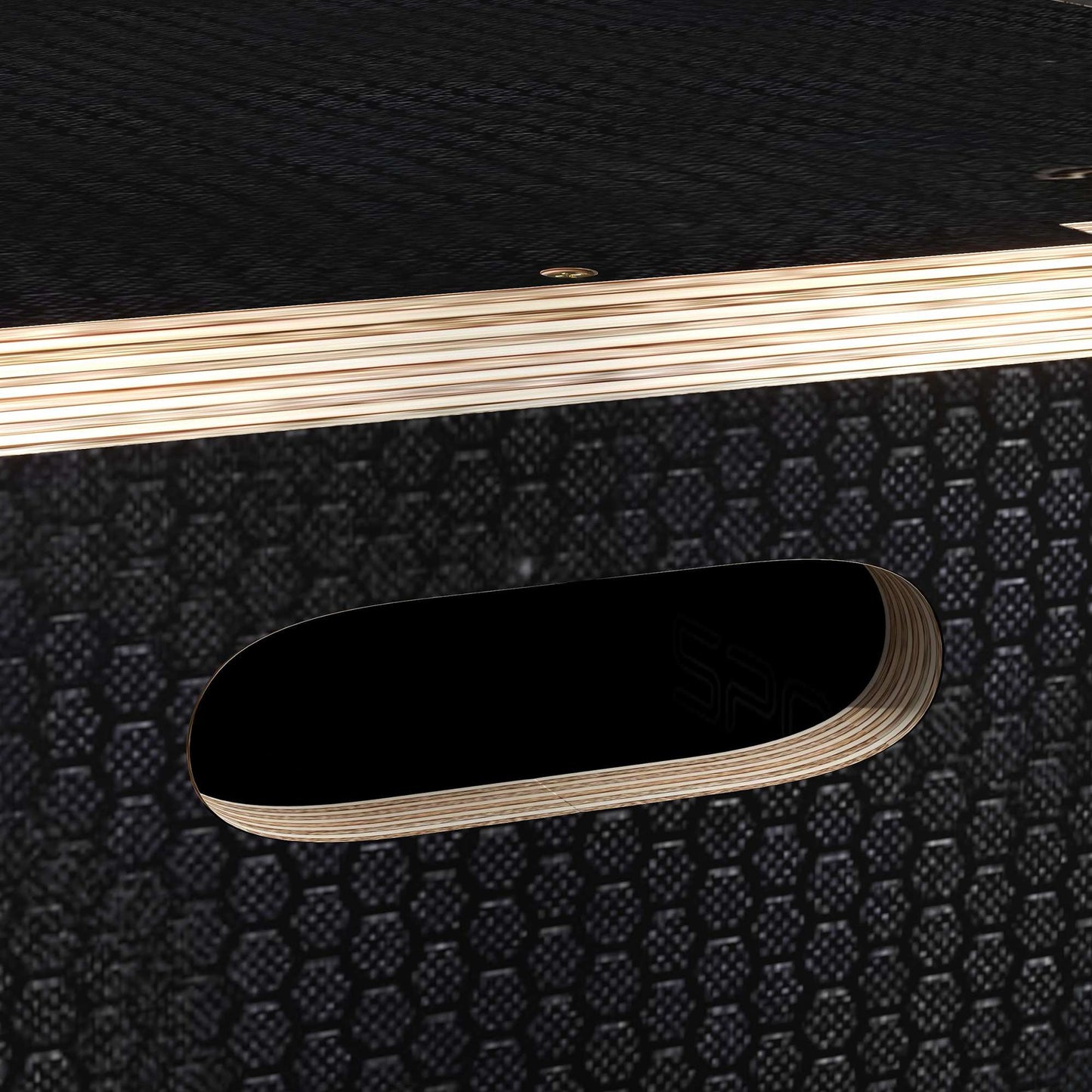 Plyo Box, 3 Heights, 40.5x35.5x30.5 cm, Black, 120 kg Capacity