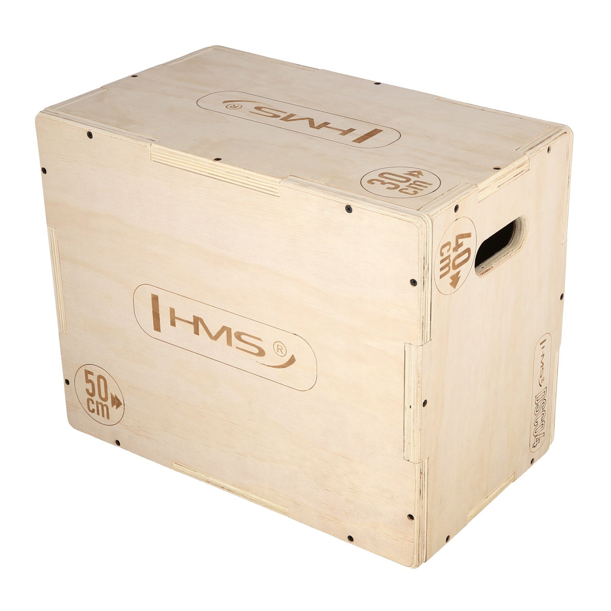 Plyometric Box, 50x40x30cm, Durable Chest Equipment