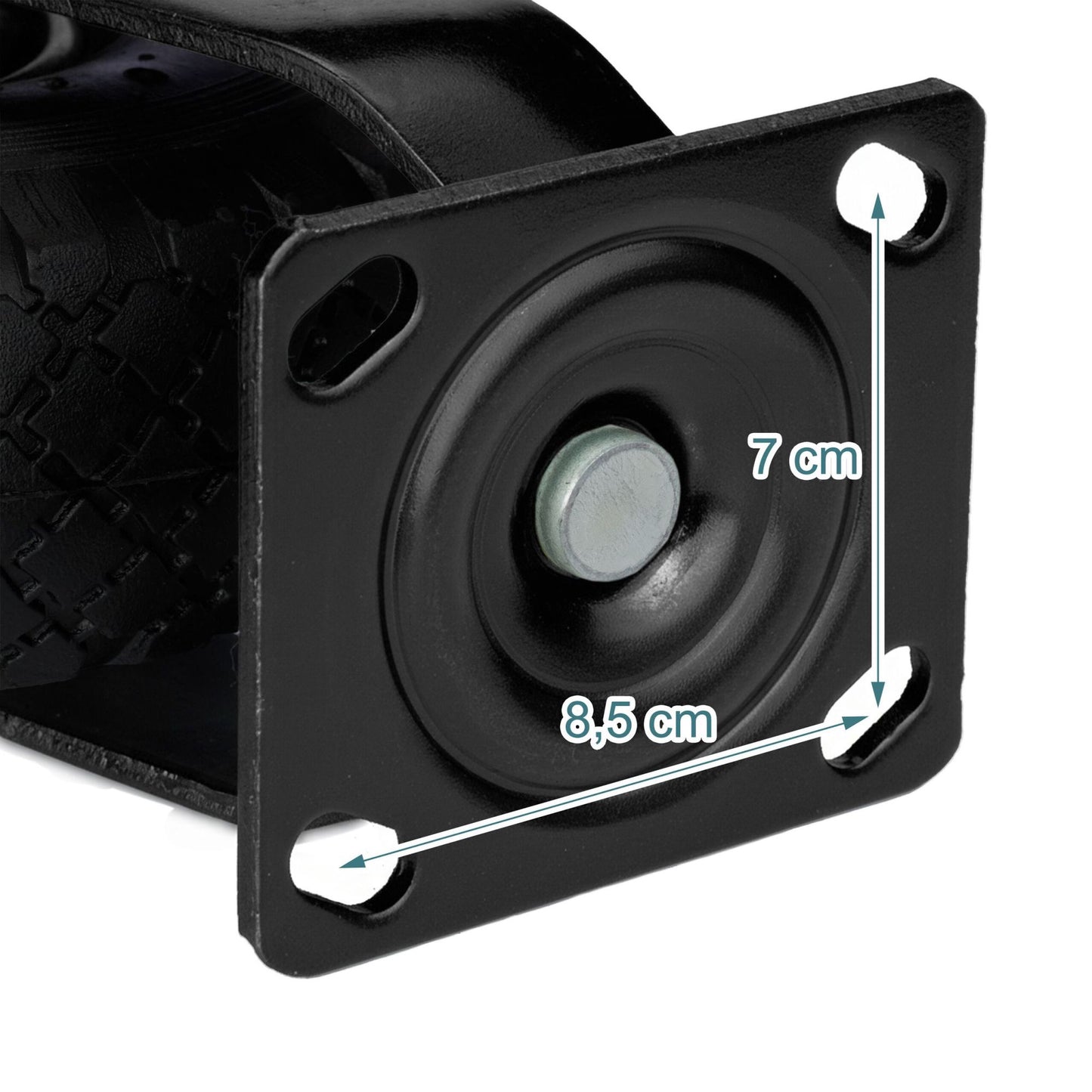 Pneumatic Swivel Castor, 3.00-4, High Load Capacity