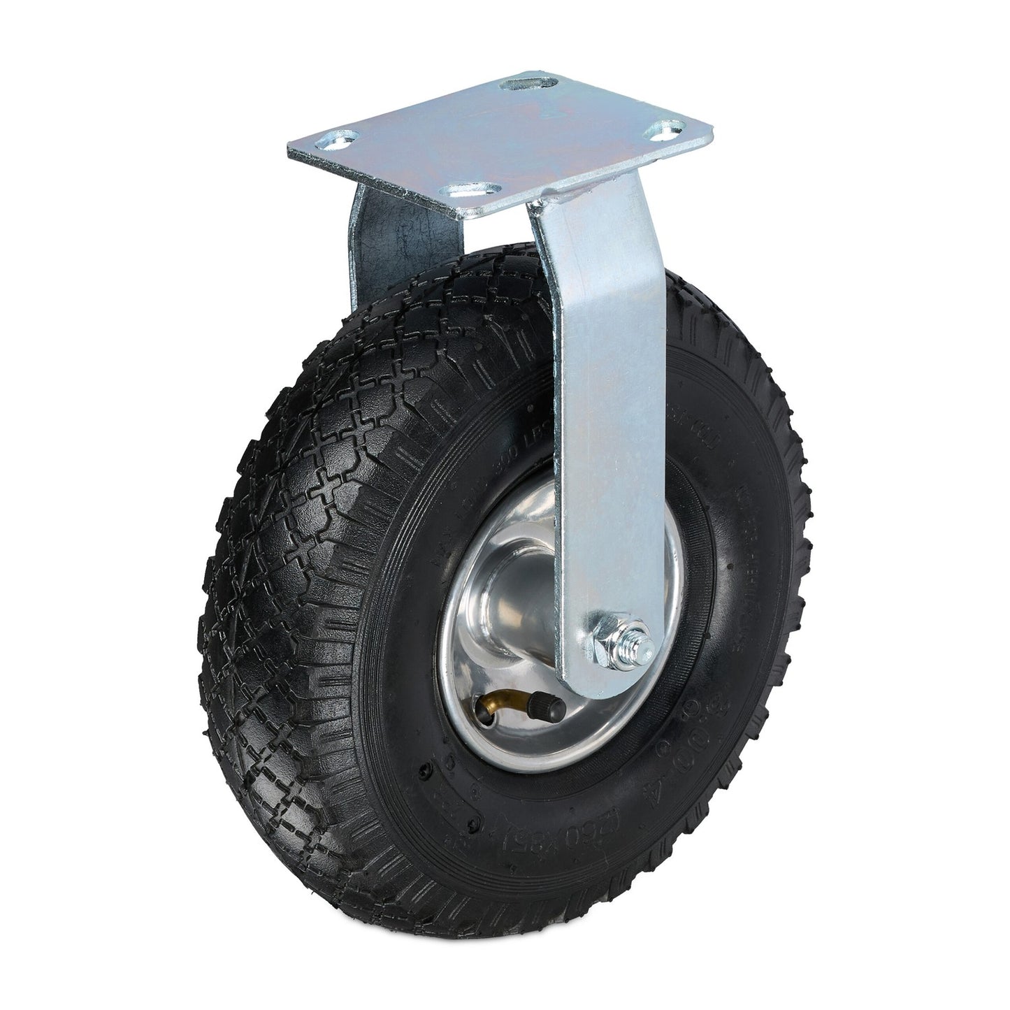 Pneumatic Tyred Load Castor with Steel Plate
