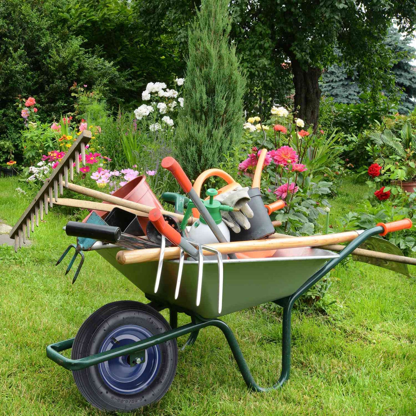 Pneumatic wheelbarrow wheel 4.80 4.00-8
