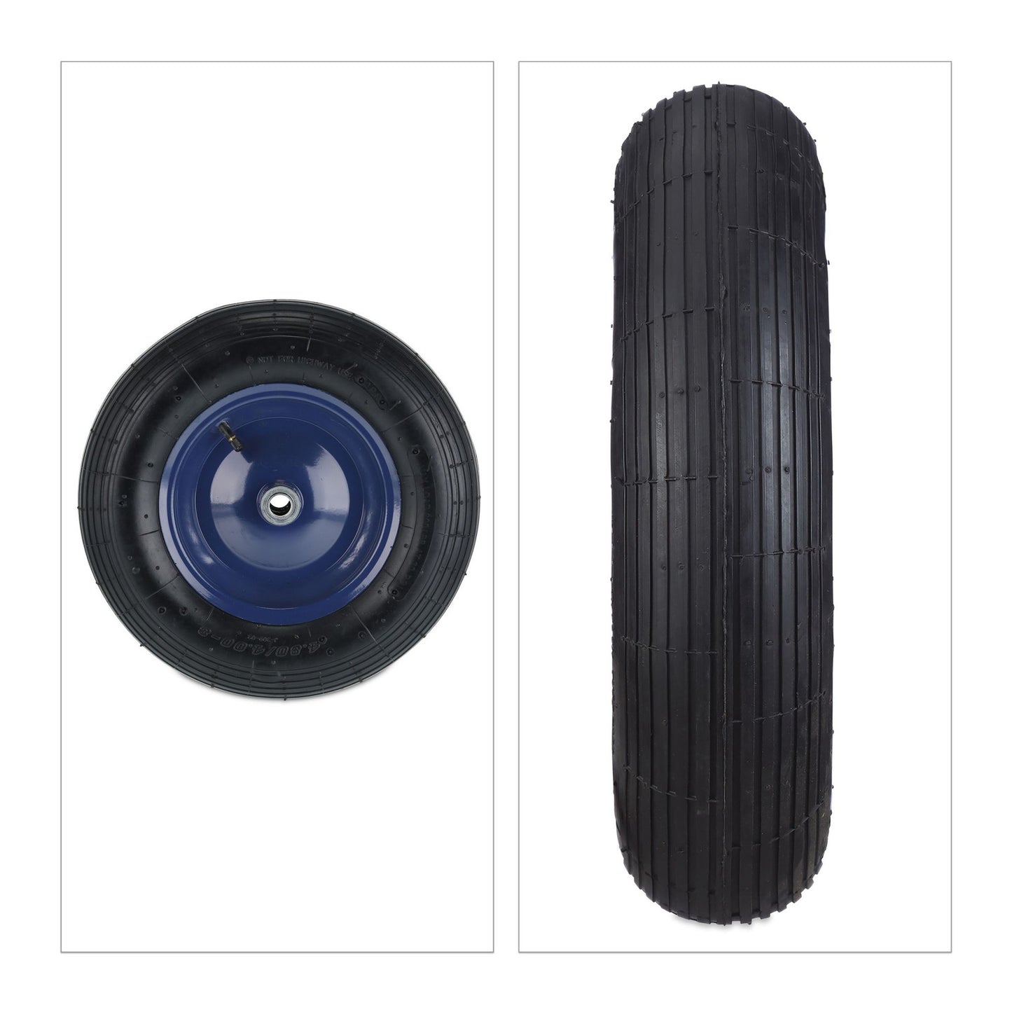 Pneumatic wheelbarrow wheel 4.80 4.00-8