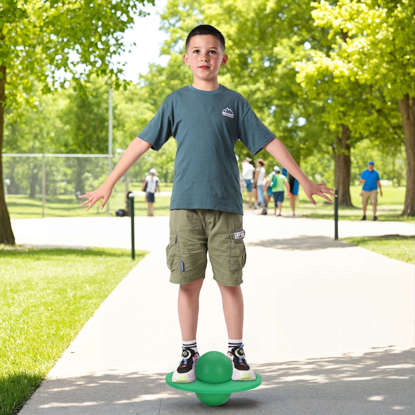 Pogo Ball for Kids, Up to 100 kg, Non-Slip Base