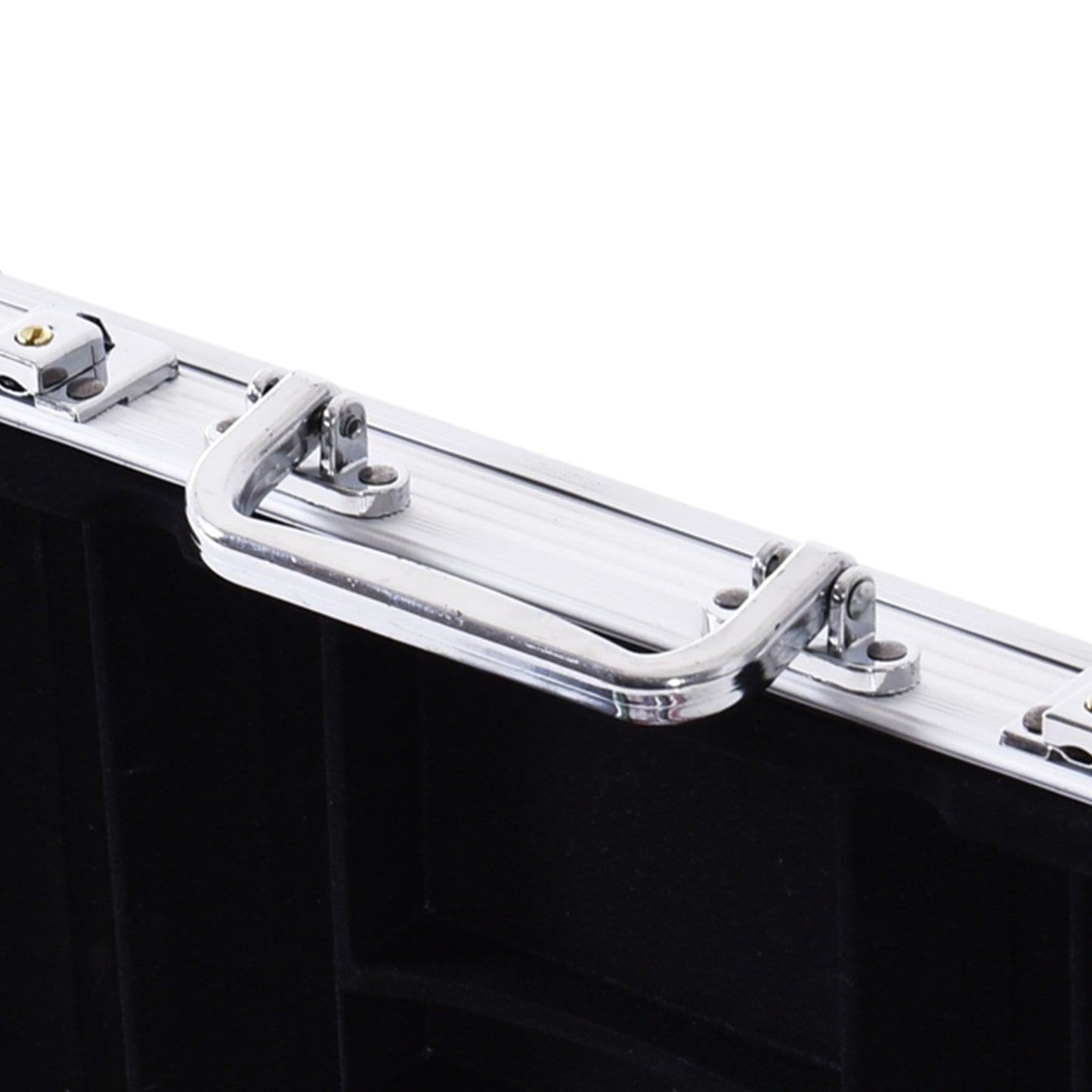 Poker set with 200 chips, cards and dice in an aluminum case