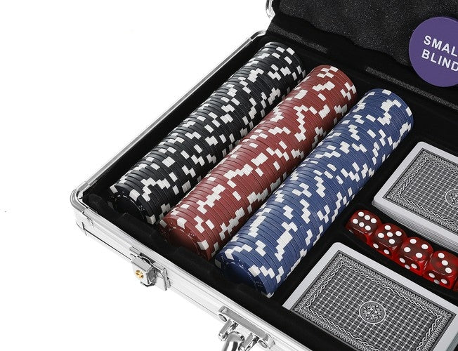 Poker - set of 300 chips in HQ suitcase