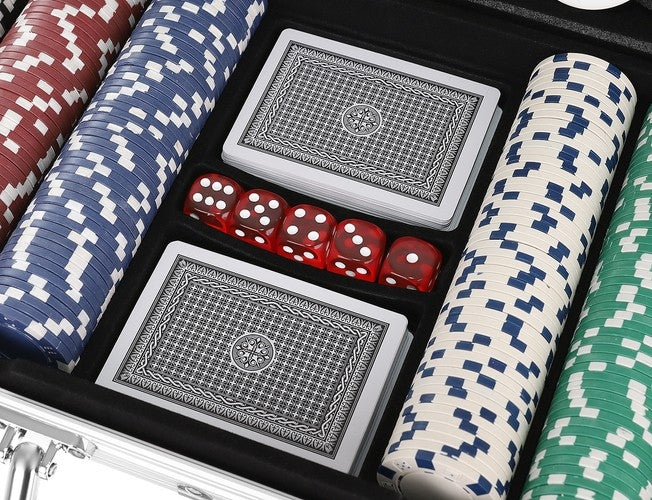 Poker - set of 300 chips in HQ suitcase
