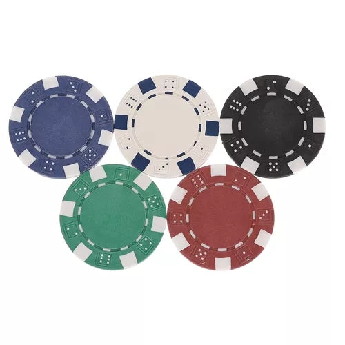 Poker - set of 300 chips in case HQ 23528