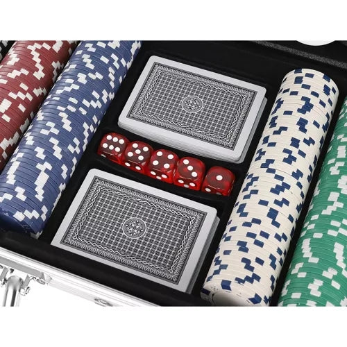 Poker - set of 300 chips in case HQ 23528