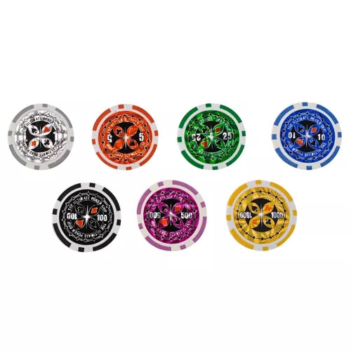 Poker - set of 500 chips in a suitcase HQ 23529