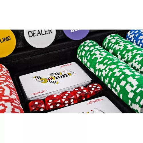 Poker - set of 500 chips in a suitcase HQ 23529