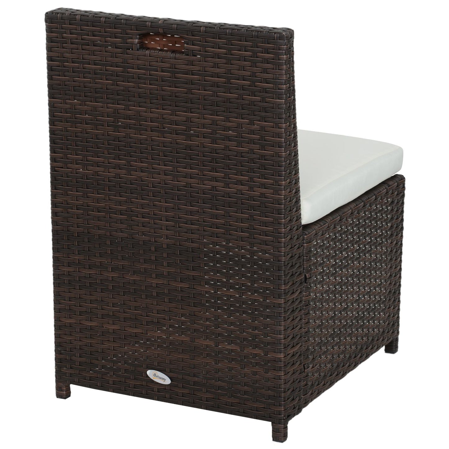 5-piece garden furniture in poly rattan - weatherproof