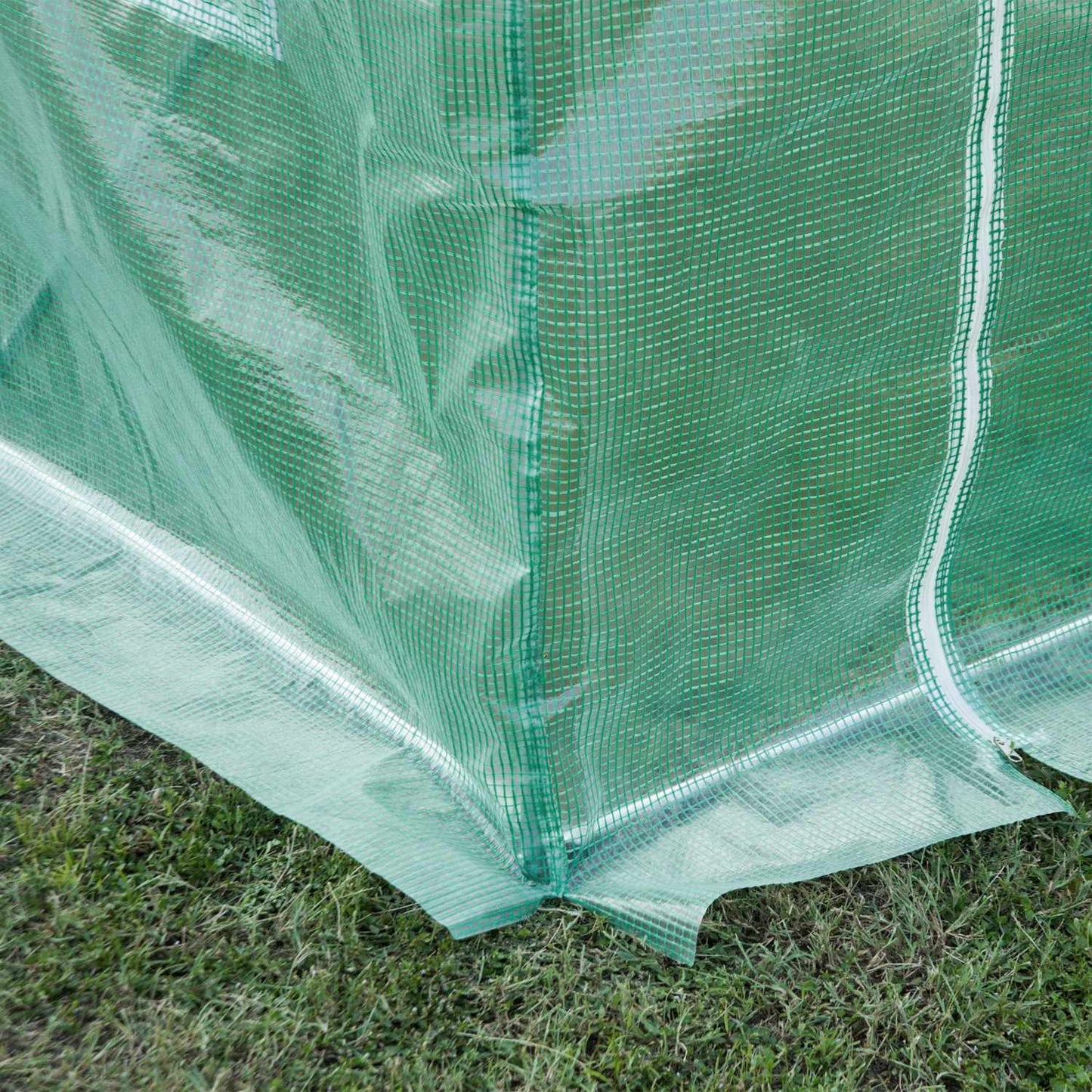 Garden tunnel film in polyethylene, 3x2x2m, 6 windows