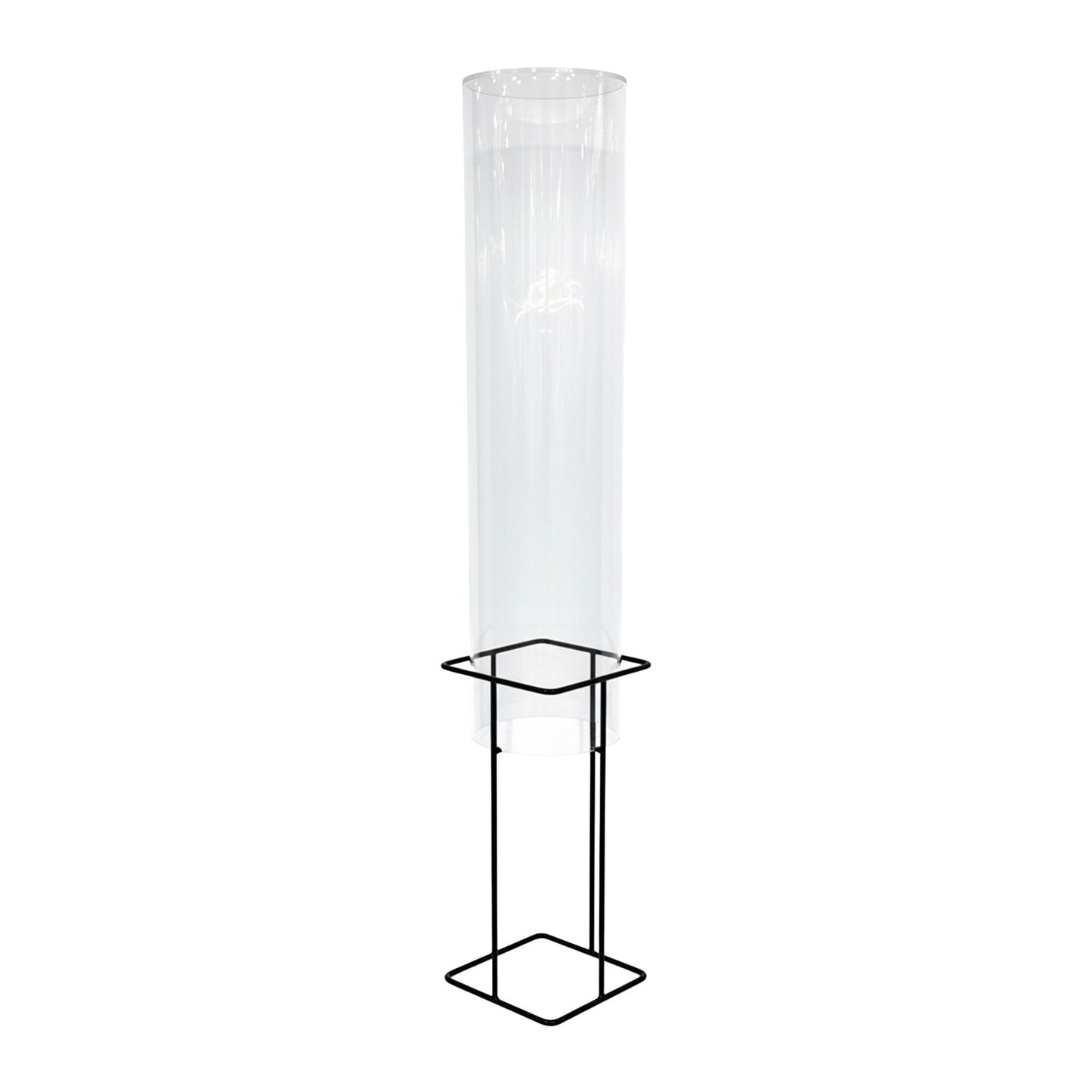 Pond Fish Observation Column, UV-Stable Acrylic