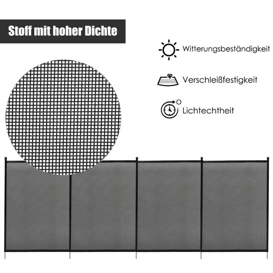 Pool fence, child protection fence, protective fence, pool protection fence, pond fence 366 x 122 cm