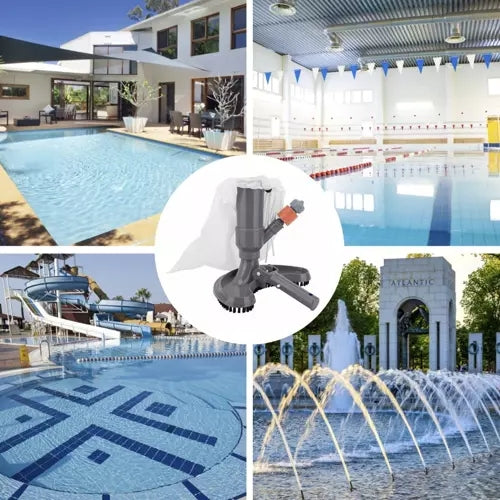 Pool floor cleaner