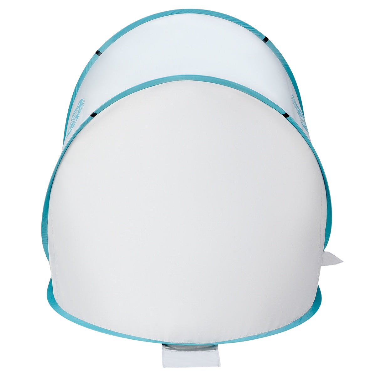 Pop Up Beach Tent, Gray-Turquoise, UV Protection