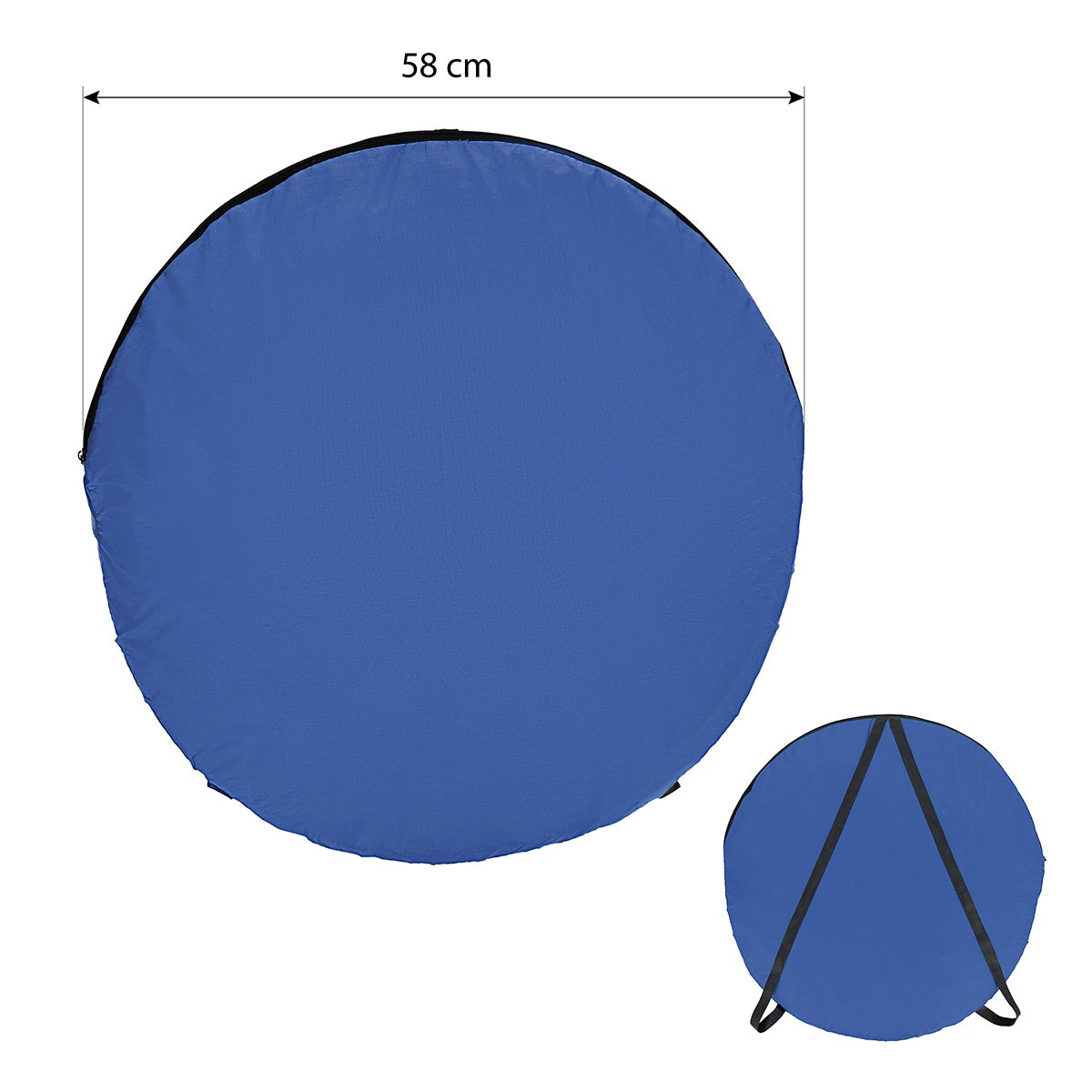 Pop-Up Changing Tent, Blue, Portable Privacy Shelter