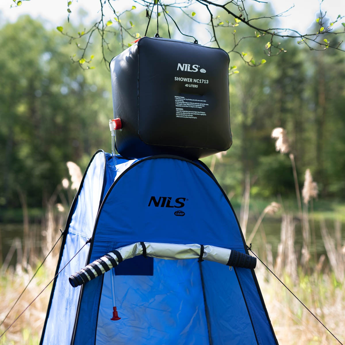 Pop-Up Changing Tent, Blue, Portable Privacy Shelter