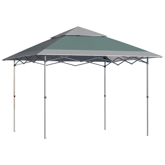 Pop-Up Gazebo 3.6x3.6M UV protection, foldable, green