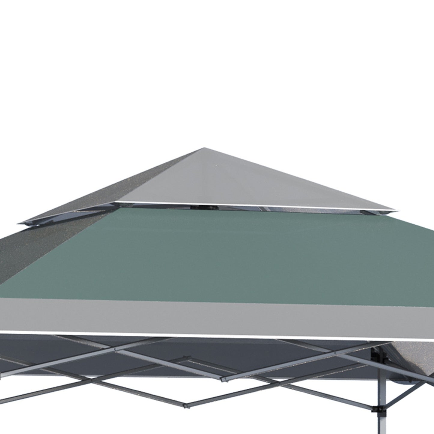 Pop-Up Gazebo 3.6x3.6M UV protection, foldable, green