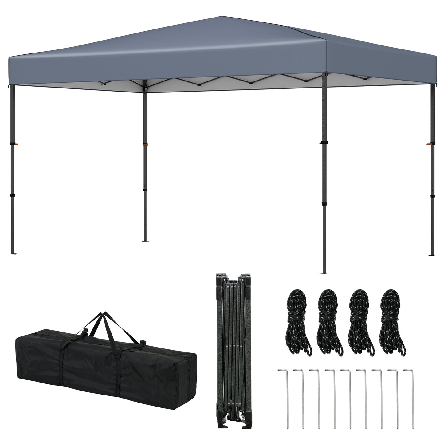 Pop-Up Pavilion 365x225 cm, UV Protection, Portable Bag
