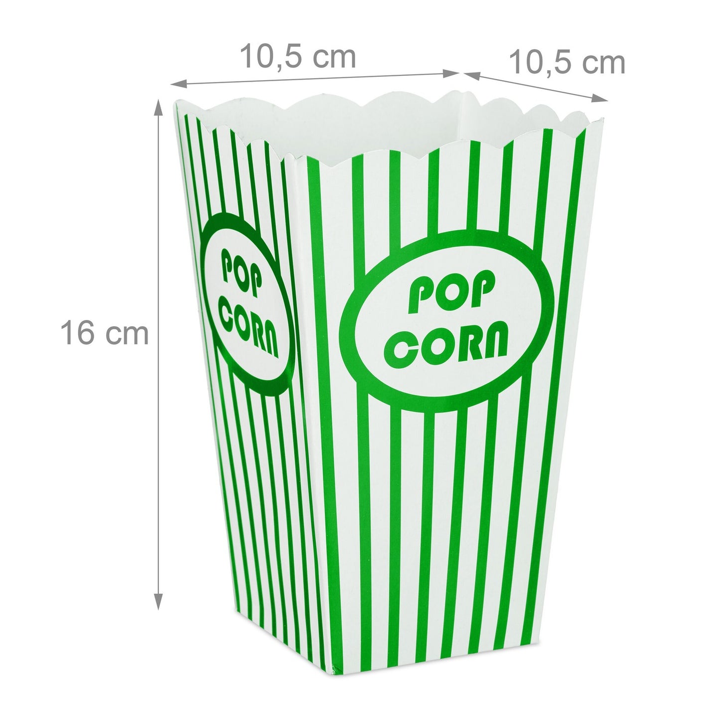 Popcorn bags, 48 pcs