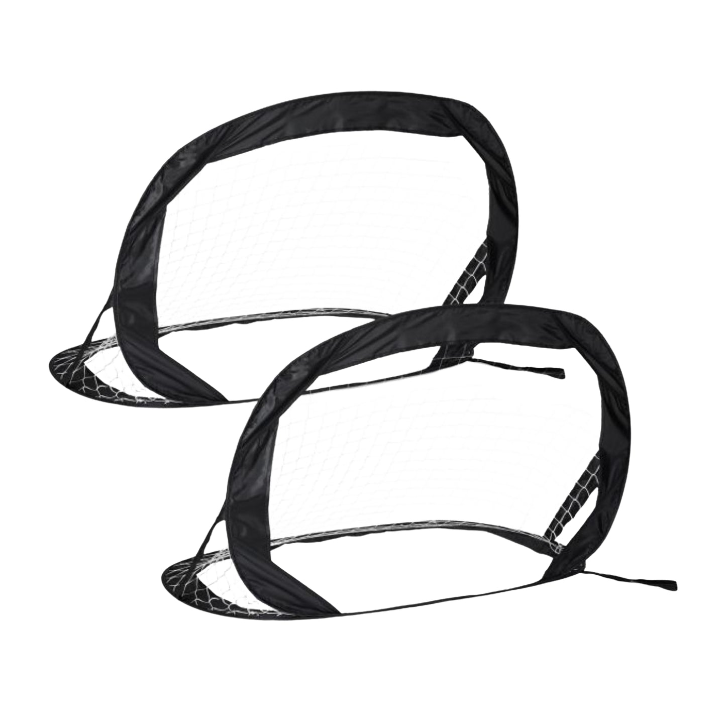 Pop up goals for soccer in sets of 2