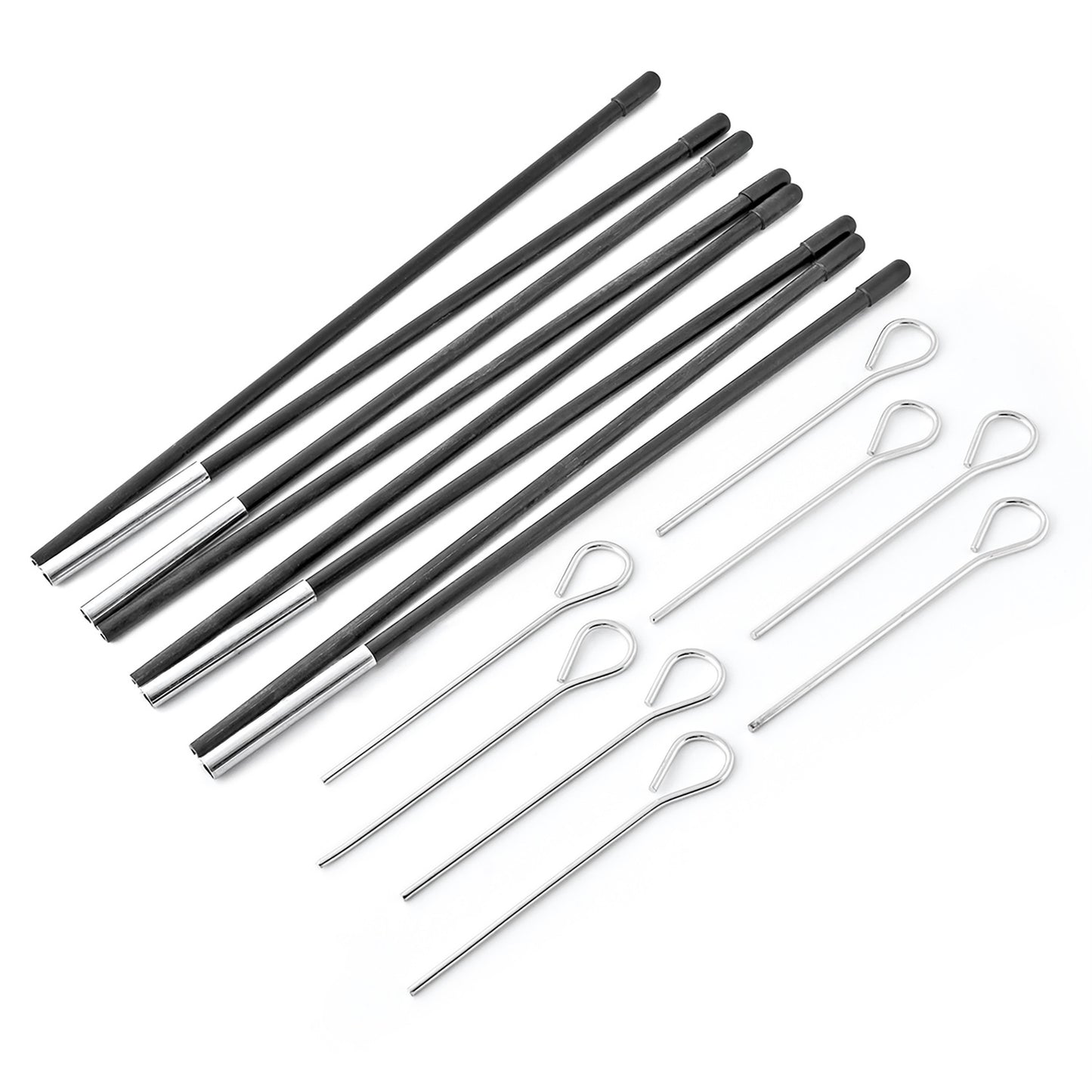 Pop-up soccer goals in sets of 2