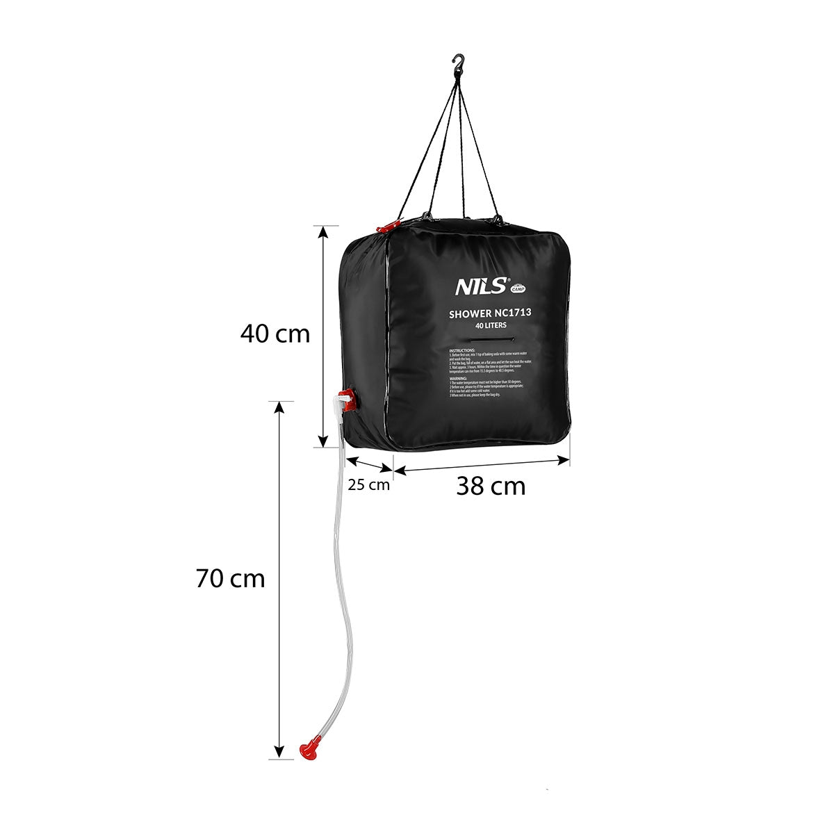 Portable 40L Camping Shower