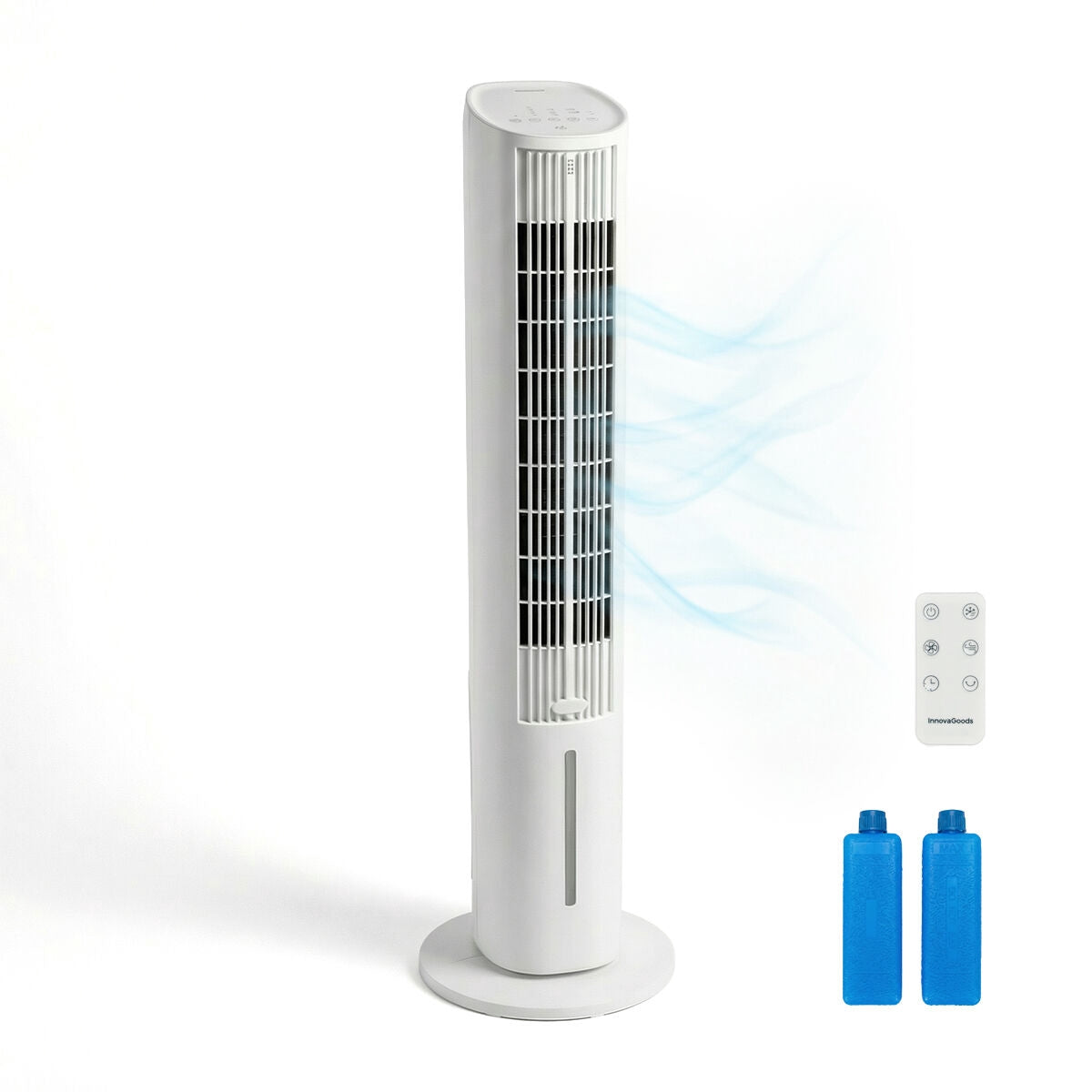 Portable 4-in-1 Evaporative Air Cooler with Remote