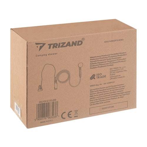 Portable Camping Shower, 2200mAh Battery, USB Charging