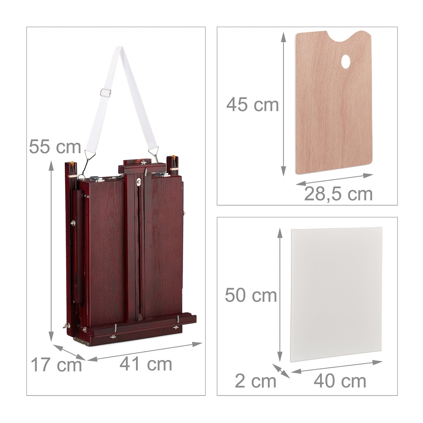 Portable Easel with Accessories