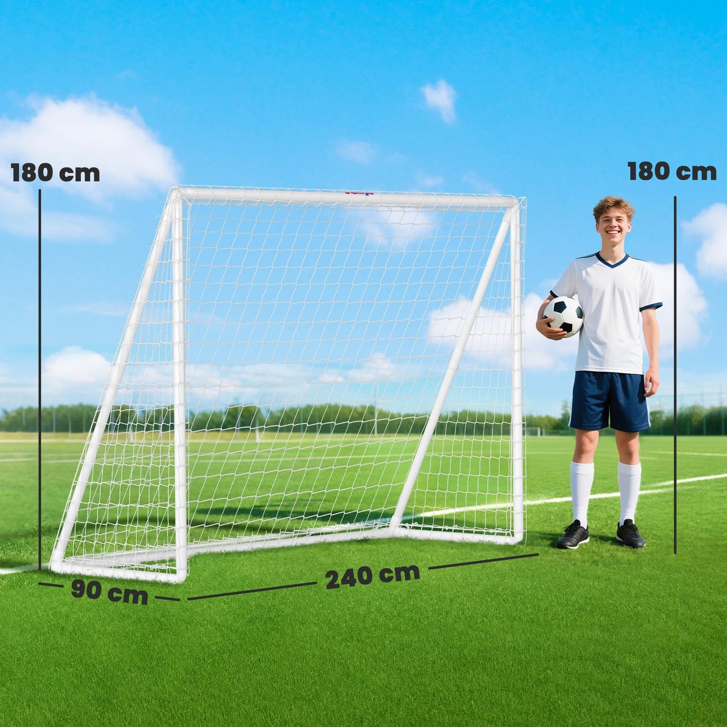 Portable Garden Soccer Goal – Weatherproof, Easy Setup