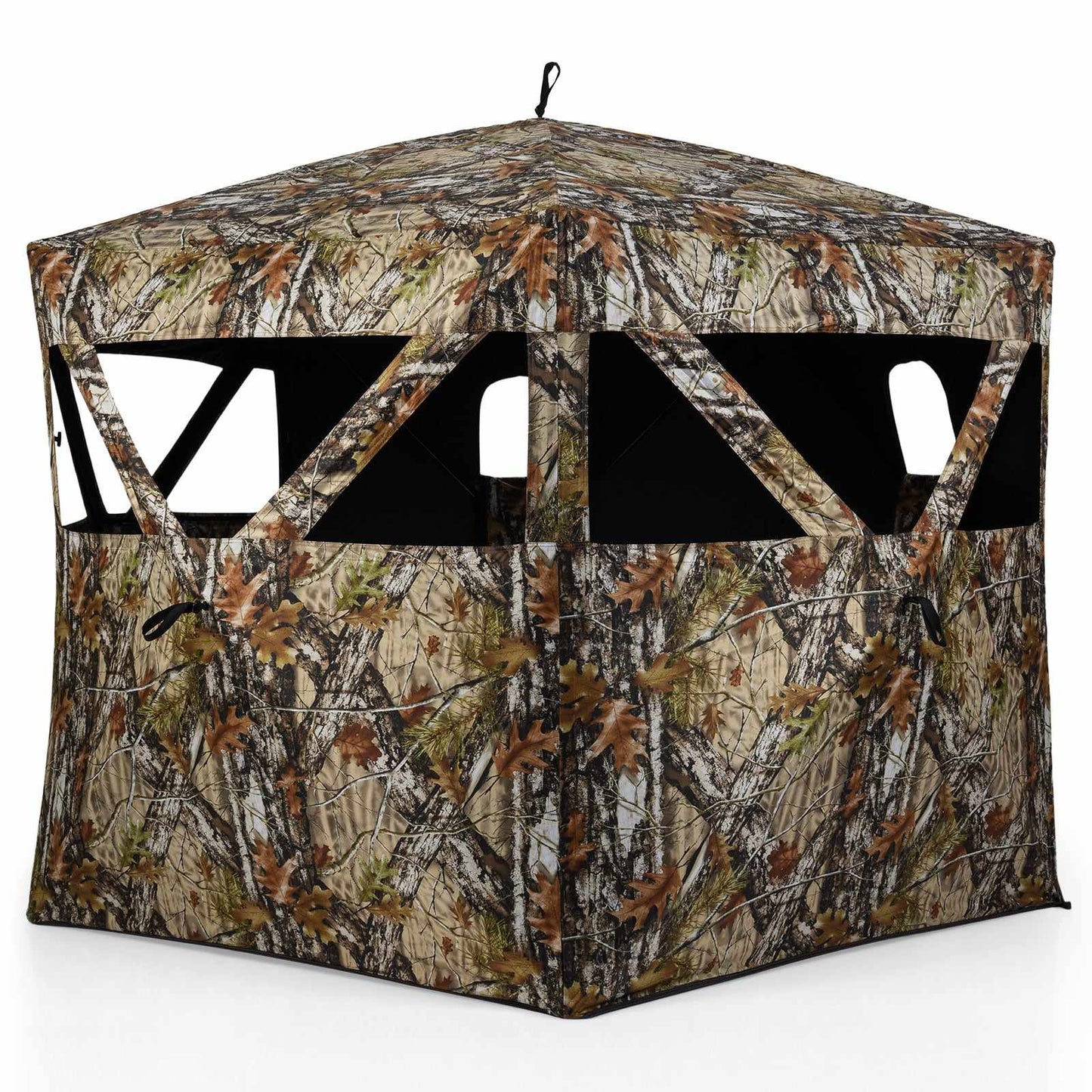 Portable Hunting Blind for 4 with Silent Windows