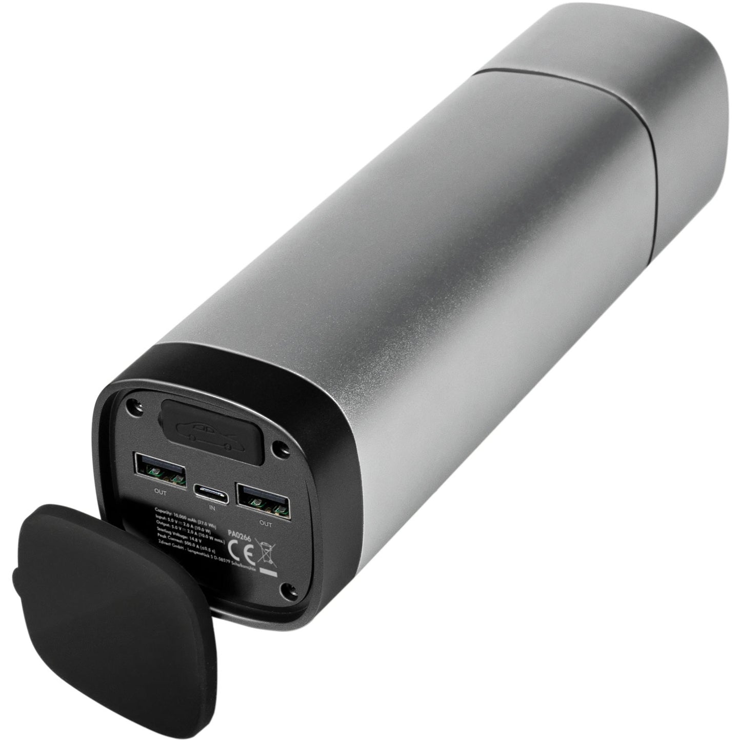 Portable starting aid for cars Starting current 300A