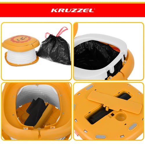 Portable/travel potty - Kruzzel the lion