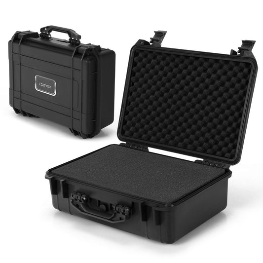Portable waterproof hard case with adjustable foam insert 56 x 44 x 22 cm