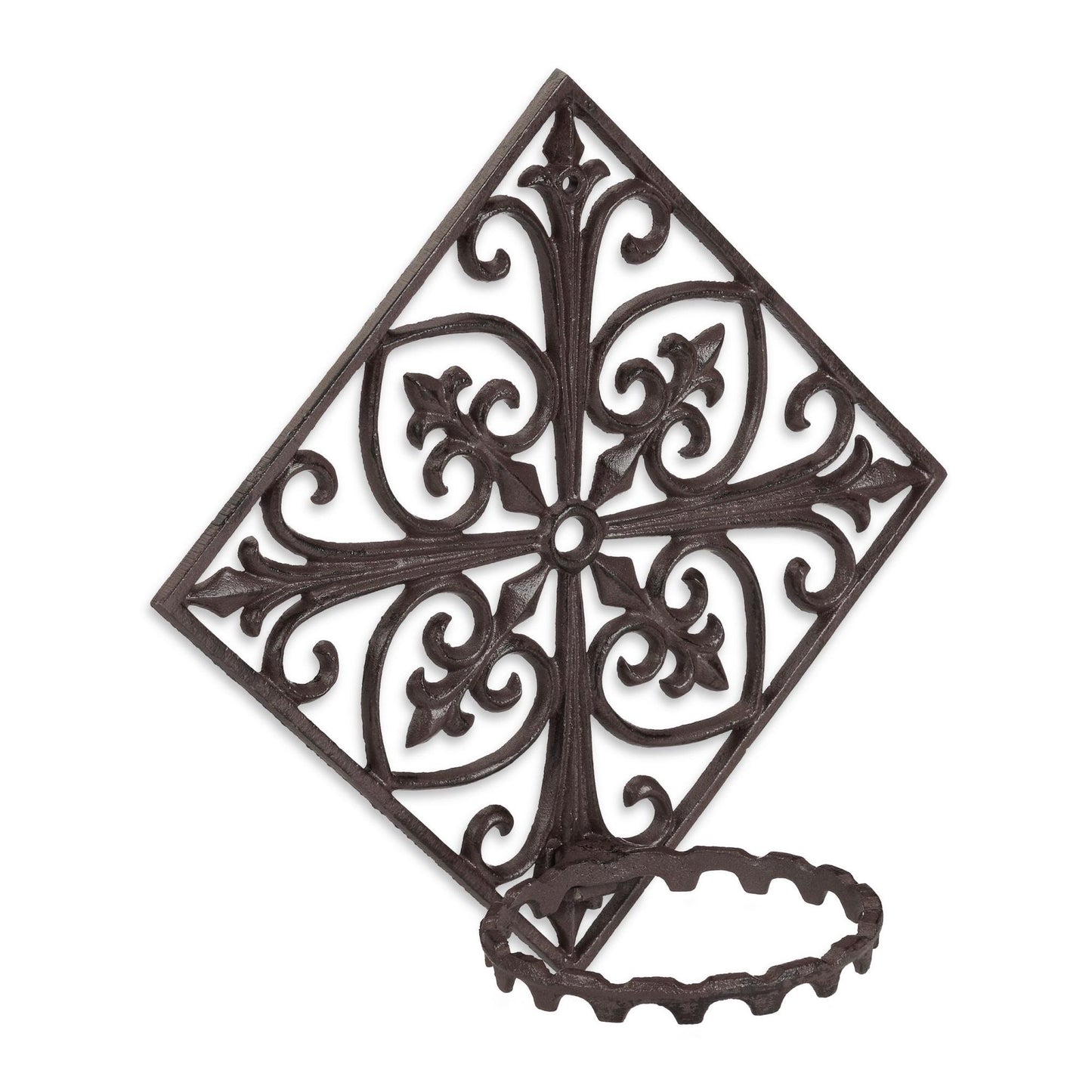 Pot holder wall cast iron