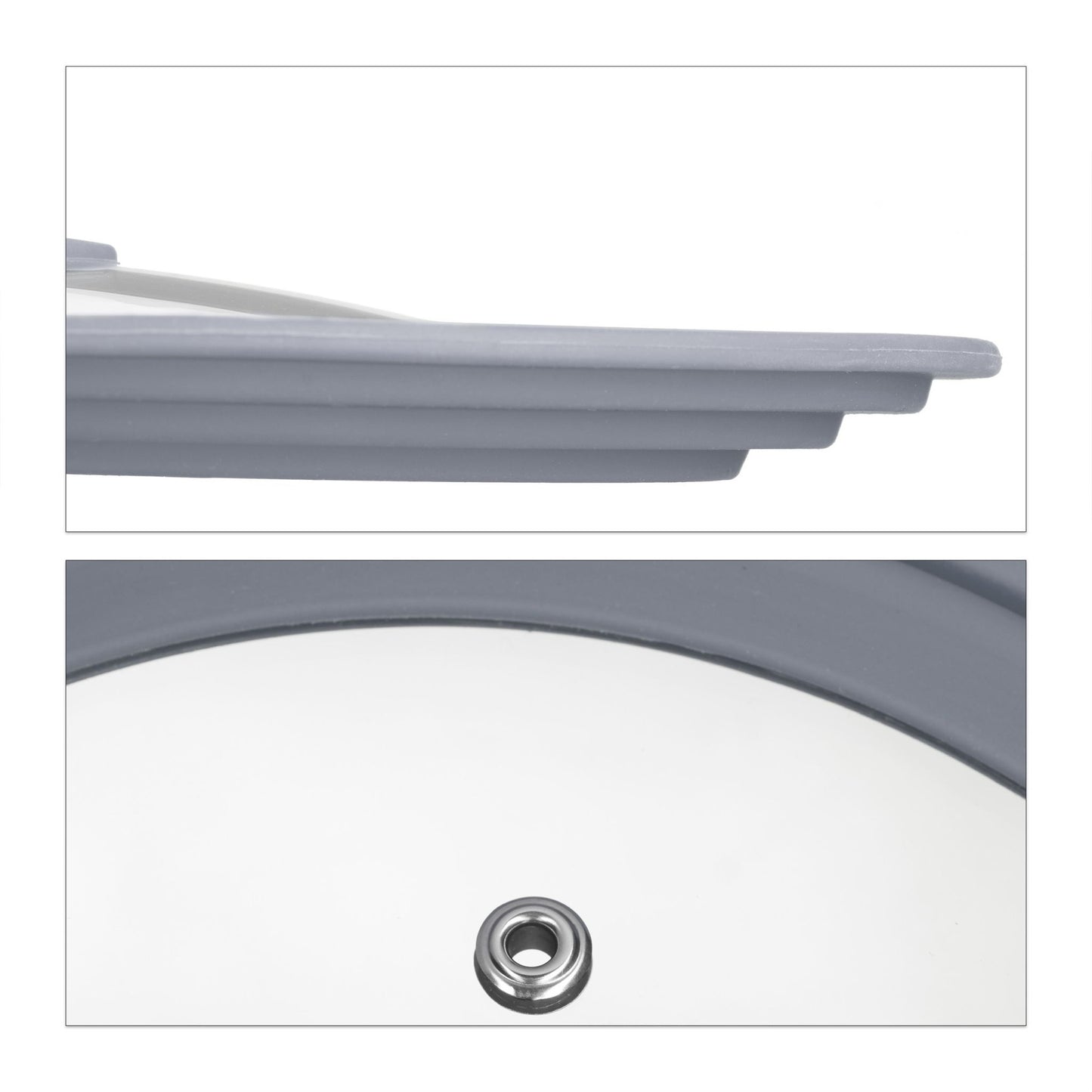 Pot lid 26-30 cm with silicone