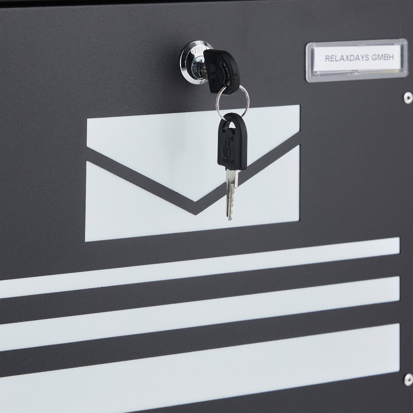 Powder coated mailbox