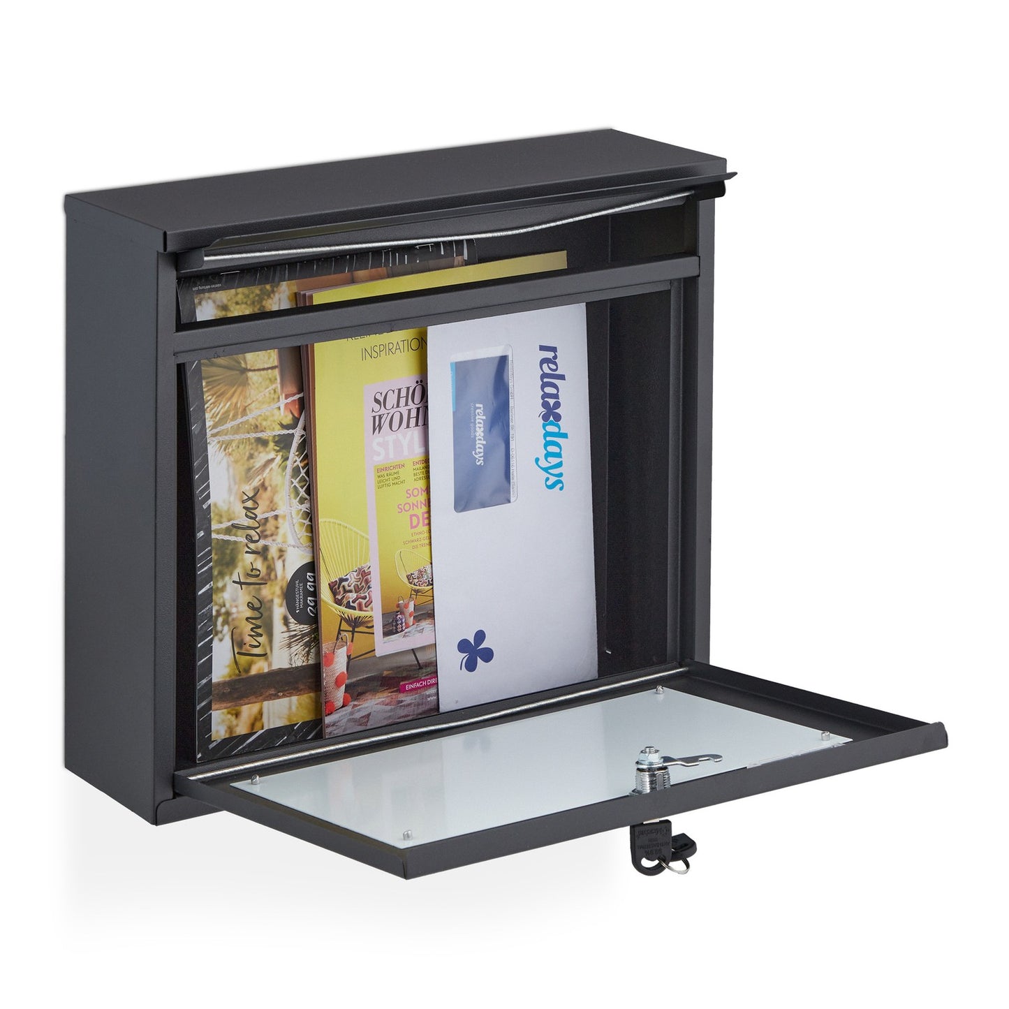 Powder coated mailbox