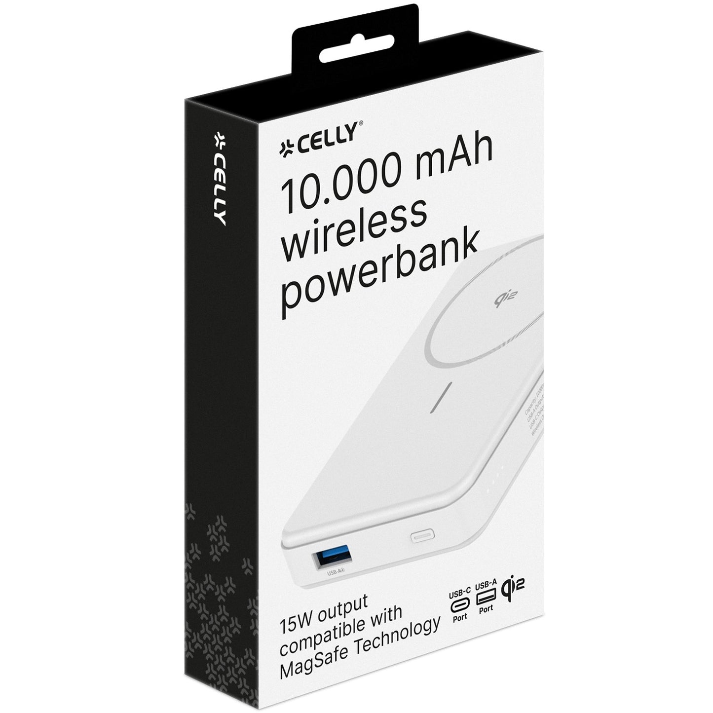 PowerBank 10,000 mAh 15W Qi2 White