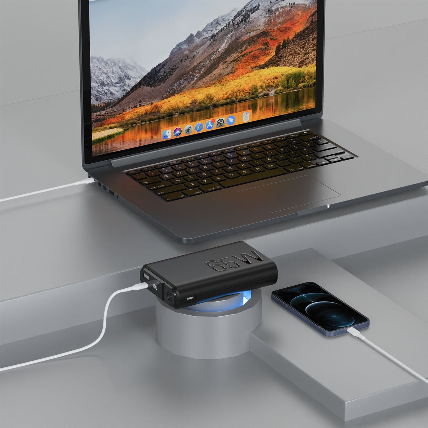 PowerBank 20,000 mAh 65W PD Black