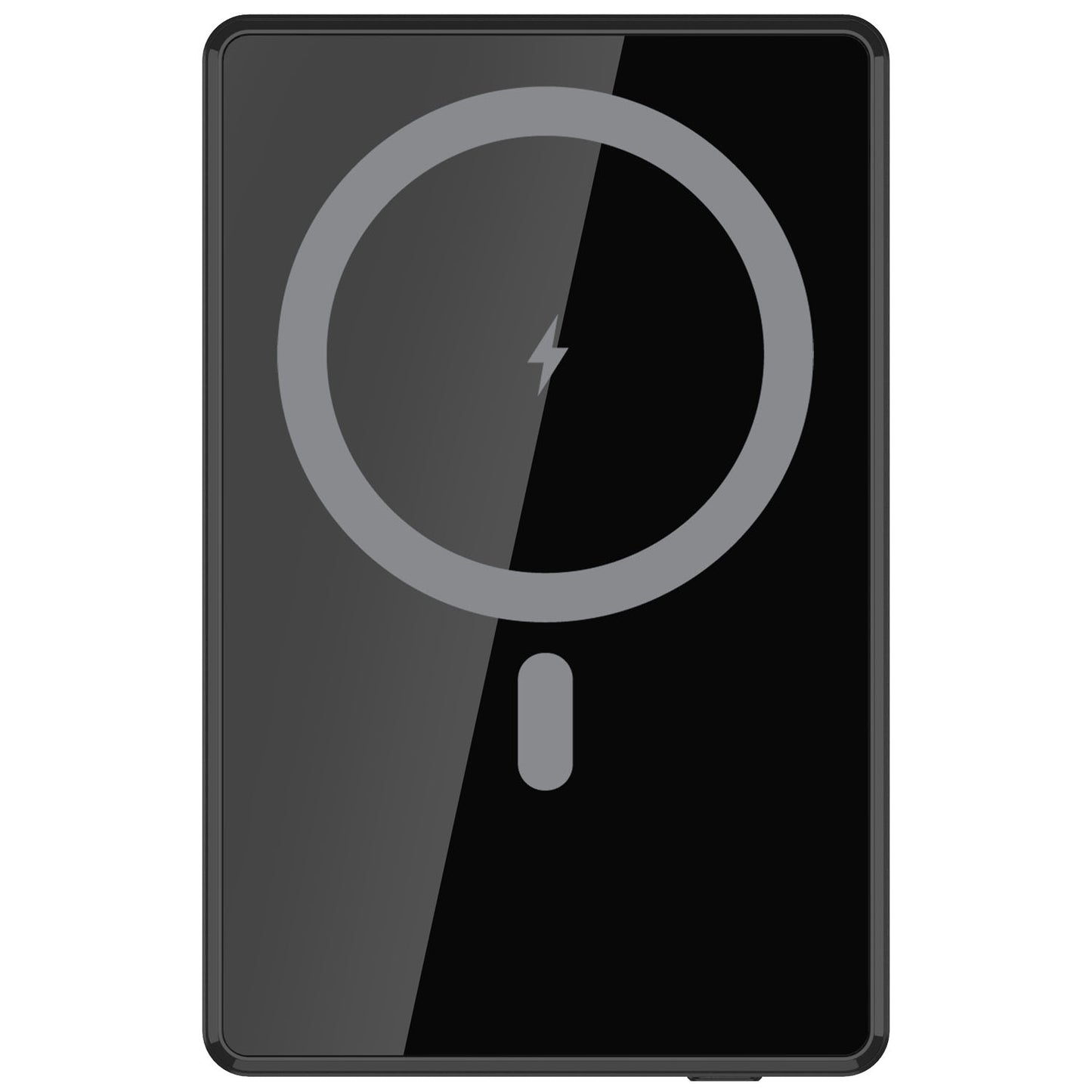 Power Bank 5000mAh, 15W, MagSafe Compatible, Black