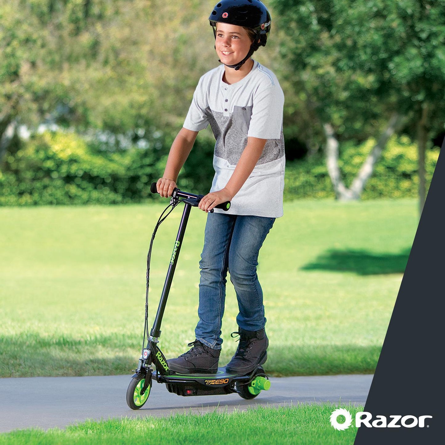 Power Core E90 Electric Scooter - Green