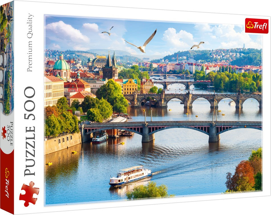 Prague 500-Piece Jigsaw Puzzle for Adults and Kids